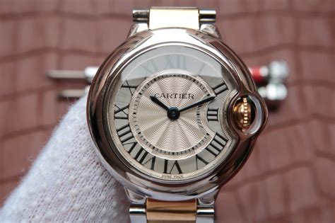 v6 factory cartier ballon swiss eta watch with diamonds